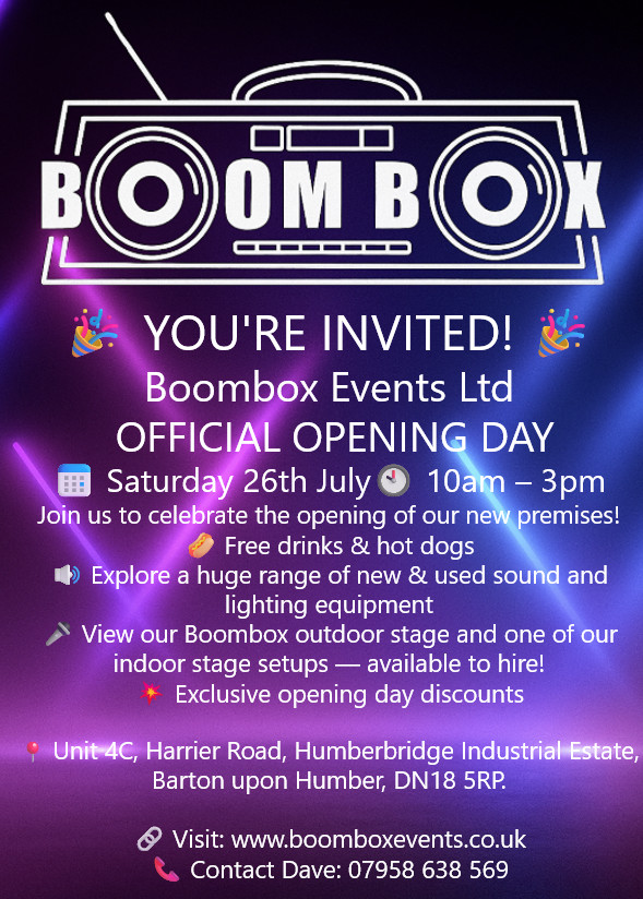 BoomBox Official Opening Day